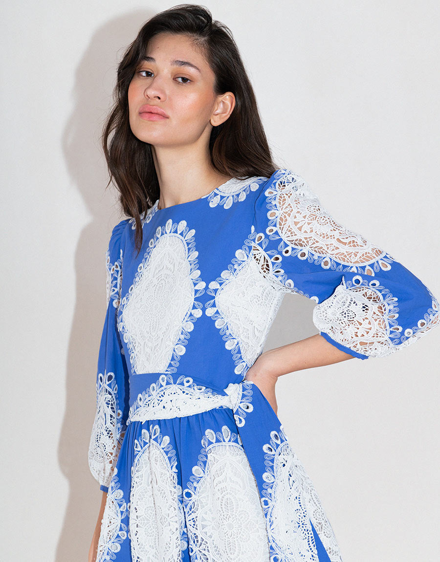 Constance Lace Midi Dress Constance Lace Midi Dress
